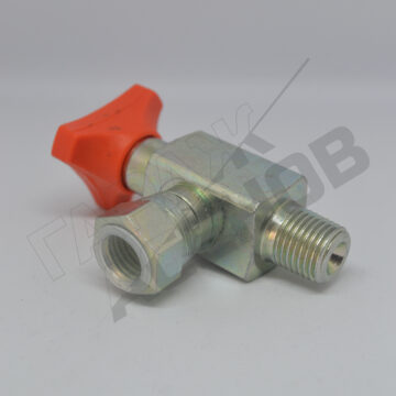 Кран за манометър 90°
